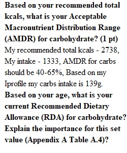 Diet Project Part 3